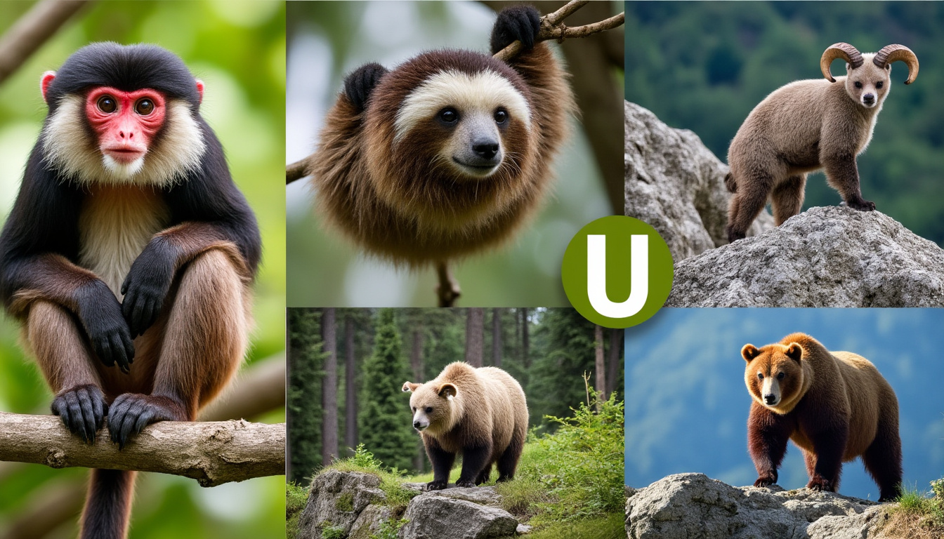 découvrez la liste complète des animaux dont le nom commence par la lettre u et enrichissez vos connaissances sans plus jamais être à court d'idées.