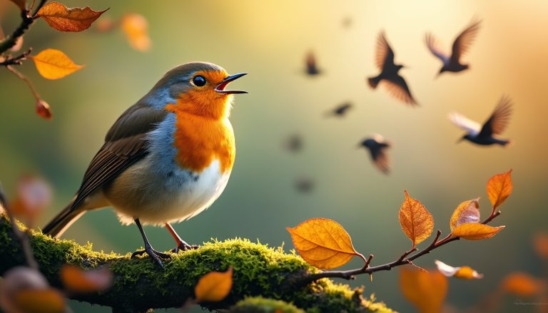 découvrez le rouge-gorge, petit oiseau familier, à travers son chant mélodieux, ses étonnantes migrations et les légendes qui l'entourent.